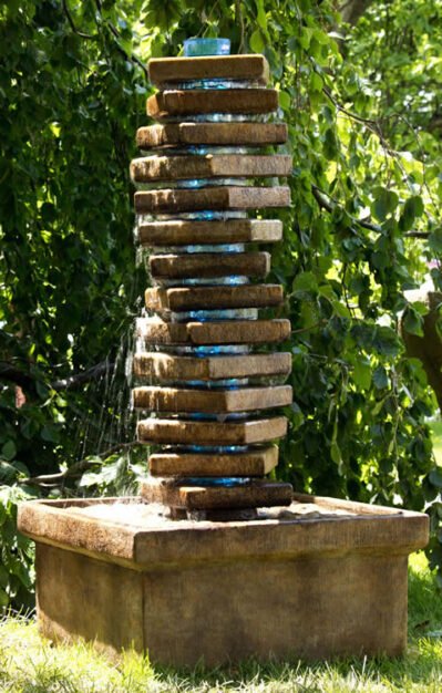 Square Luminaire Fountain