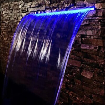 LED Blue Waterfall
