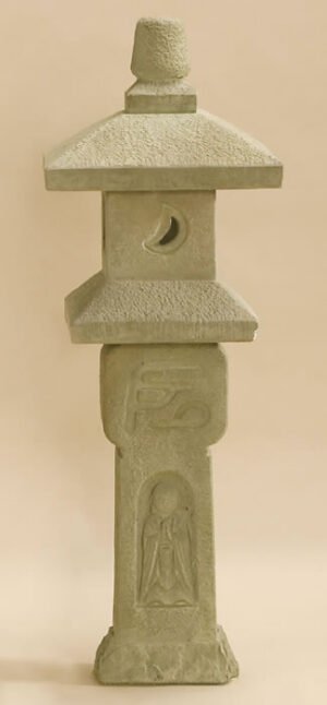 Crescent Moon Pagoda. Giannini Cast Stone Garden Ornaments, Cast Stone Garden Decor
