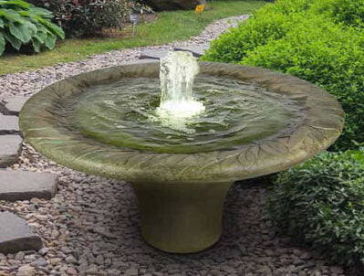 Leaf Motif Fountain, 2 pc.
