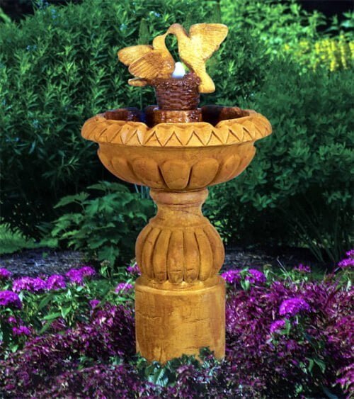 Paloma Cascada Love Birds Fountain