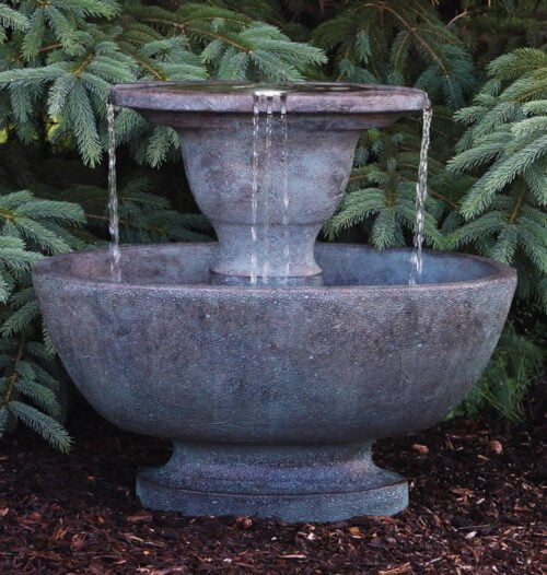 Alfresco Fountain with Plume Light