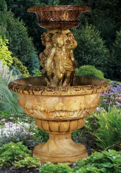 Antique Cherubs Fountain