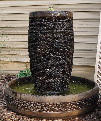 Shimmering Stones Garden Water Feature