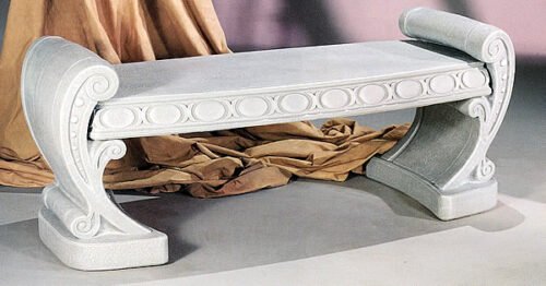 Neoclassical Garden Bench