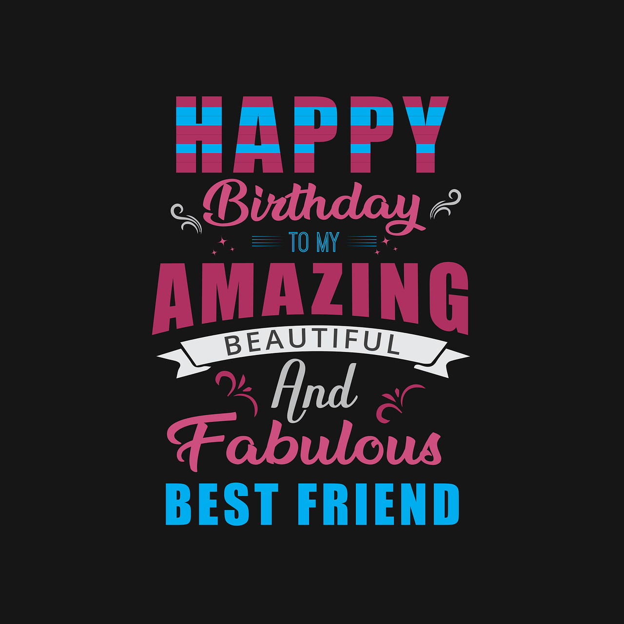Amazing Friend Birthday Gift Card