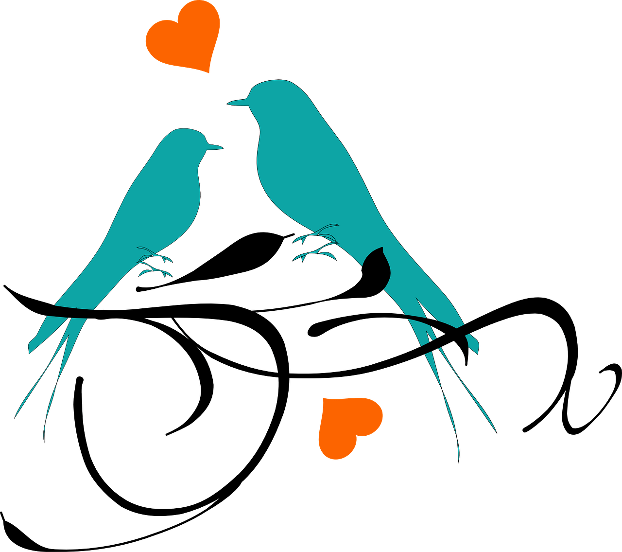 Birds in Love Gift Card