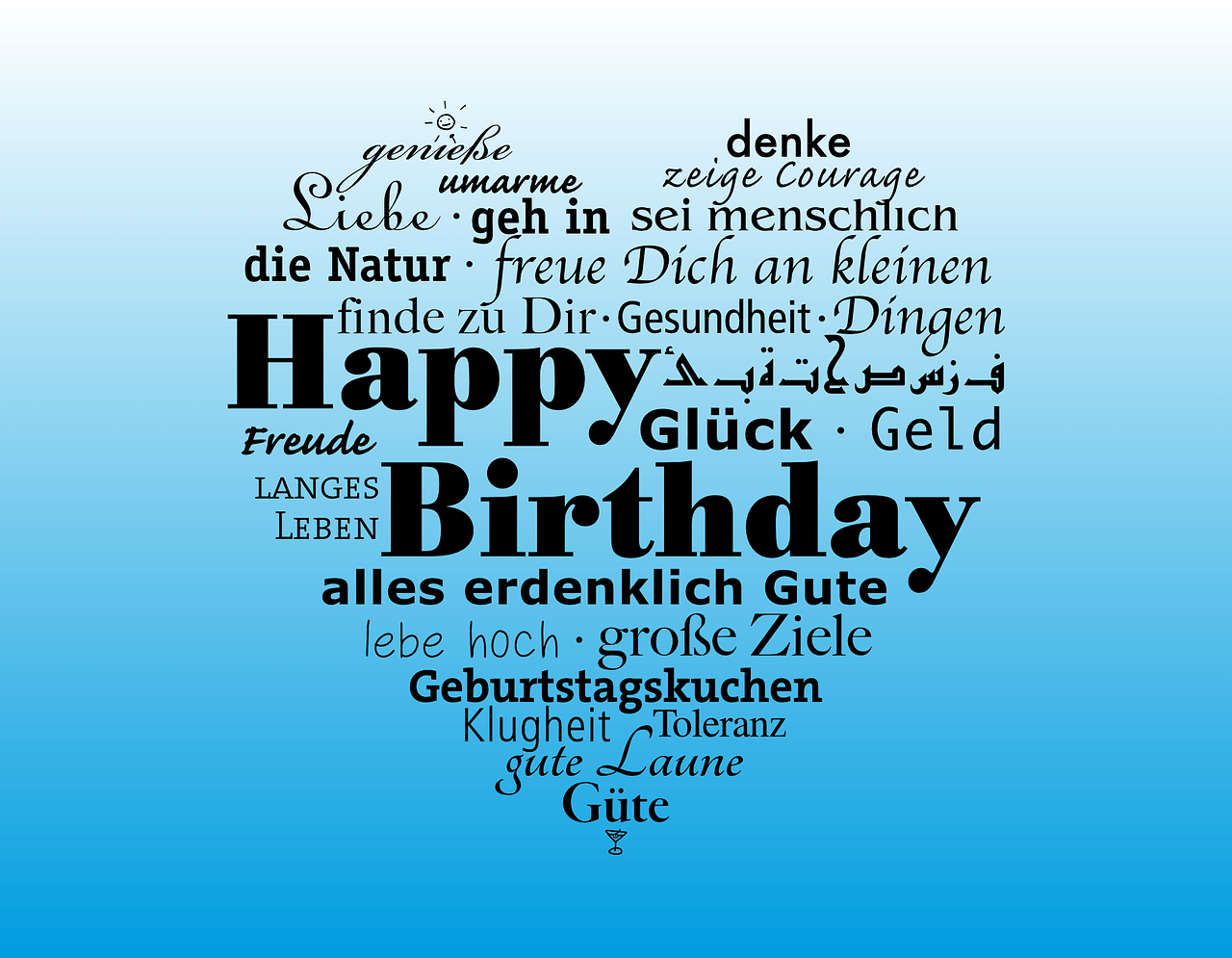 Birthday Languages Gift Card