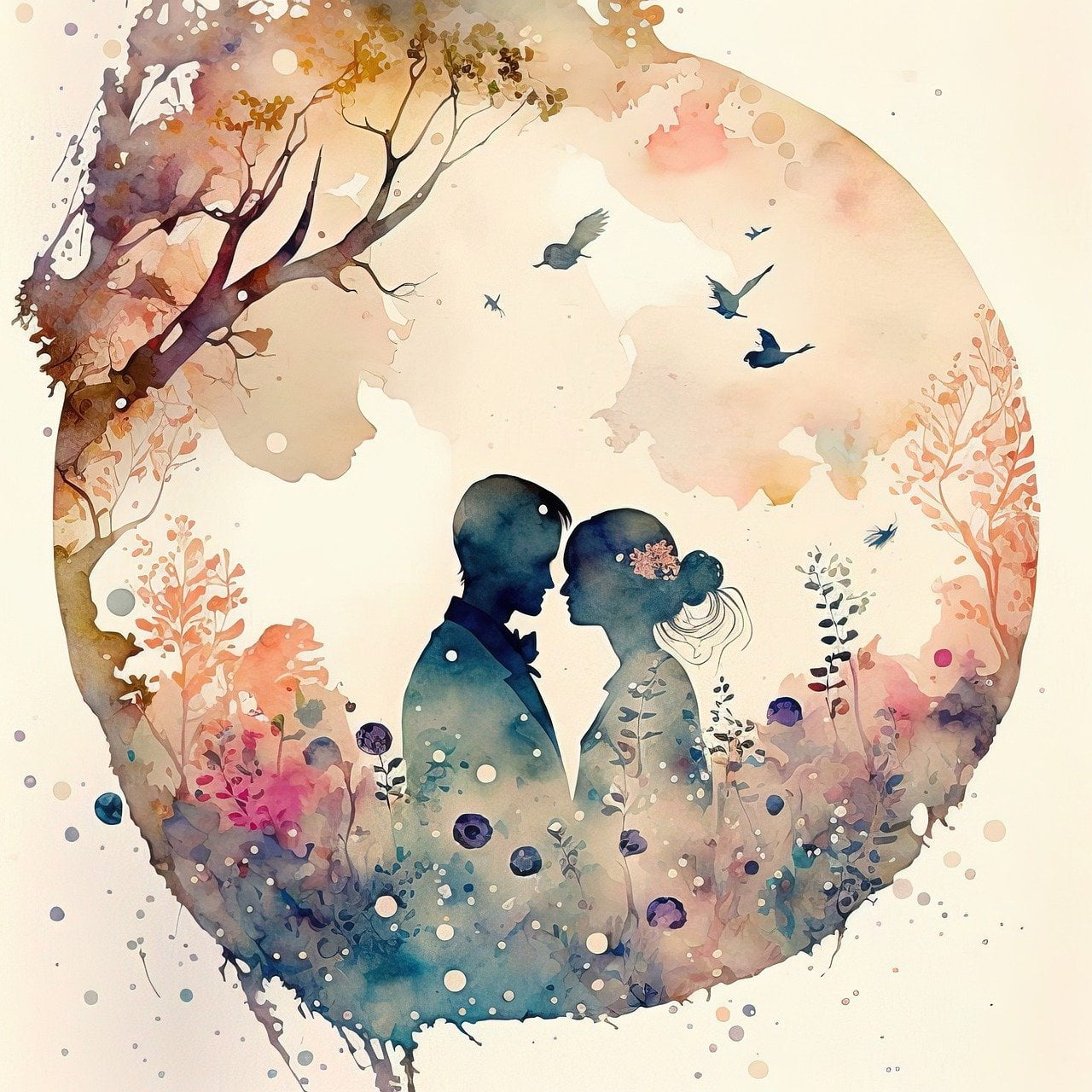Couple In Love Gift Card