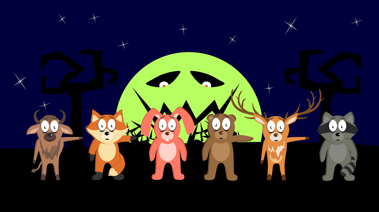 Halloween Animals Gift Card