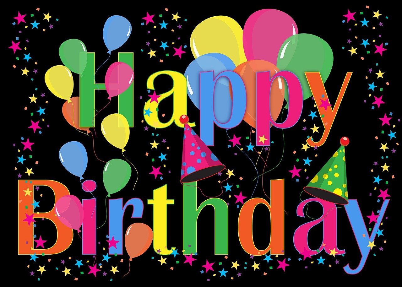 Happy Birthday Balloons Gift Card