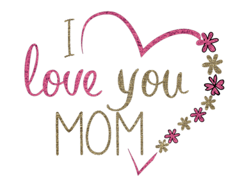 I Love You Mom Mother's Day Gift Card
