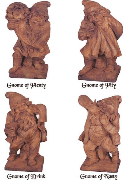Gnome Garden Statue, cast stone