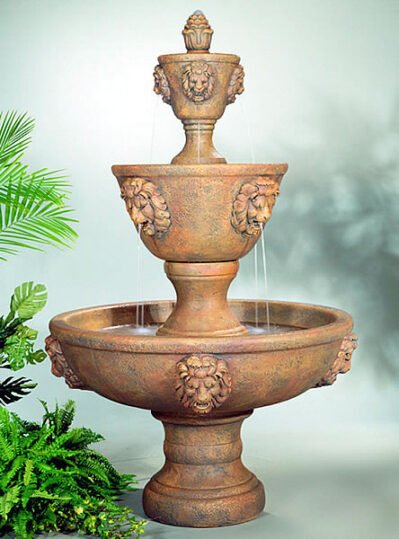 Parts for Large 3-Tiered Lion Head Fountain