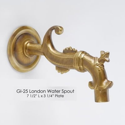 London Bronze Water Spout GI-25