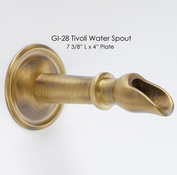Tivoli Bronze Water Spout