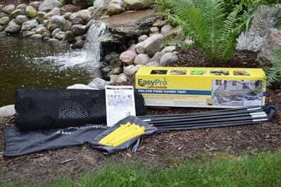 EasyPro Deluxe Pond Net Cover Tent 10' x 14' parts.