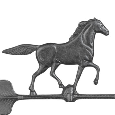 Horse weathervane ornament