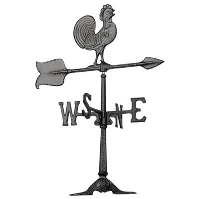 24" Rooster accent weathervane Whitehall 00067